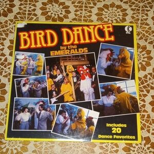 Emerald Bird Dance Album - Vibrant Yellow and Black Unopened